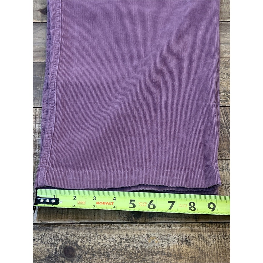 BDG Urban Outfitters Jeans Women 32 (34)Baggy High Rise Corduroy Light Plum Flaw - Picture 12 of 12